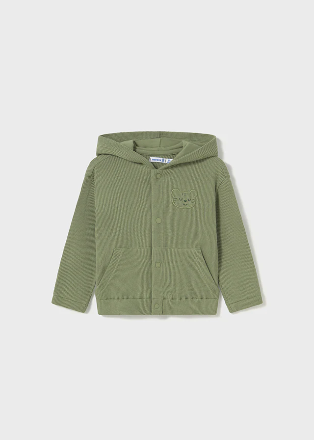 Felpa con cappuccio verde – Mayoral