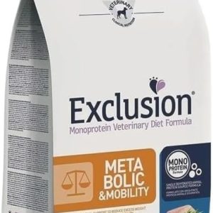 Exclusion Metabolic&Mobility al Maiale e Fibre - Medium e Large breed - 2 Kg