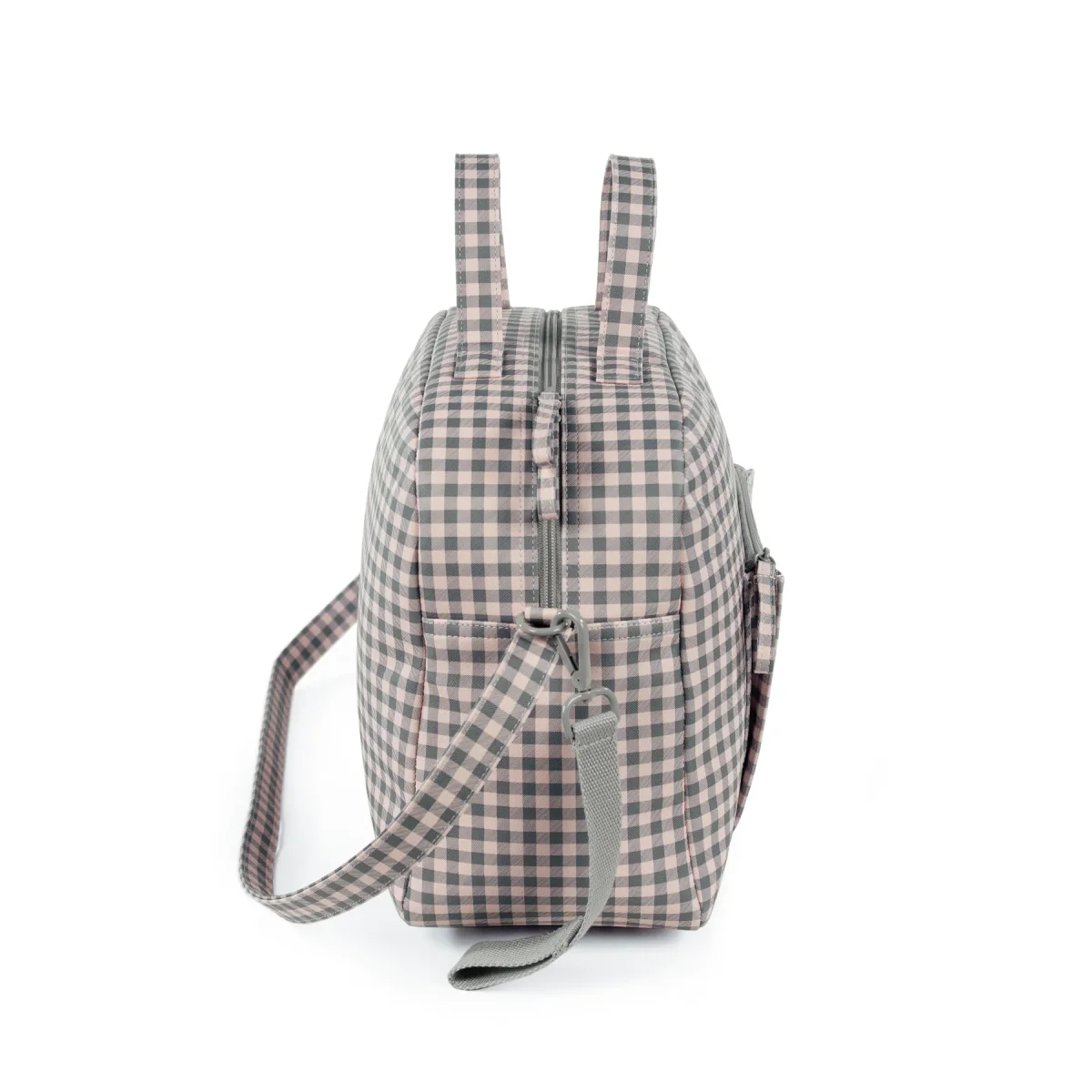 BORSA FASCIATOIO TOGETHER ROSA/GRIGIO - immagine 4