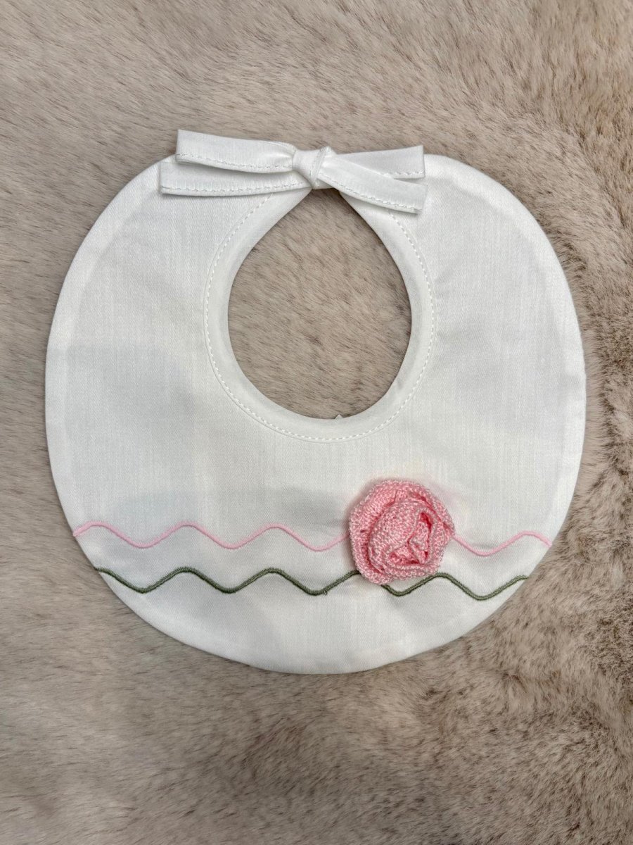Bavetta con ricamo rose - Marlù - immagine 2