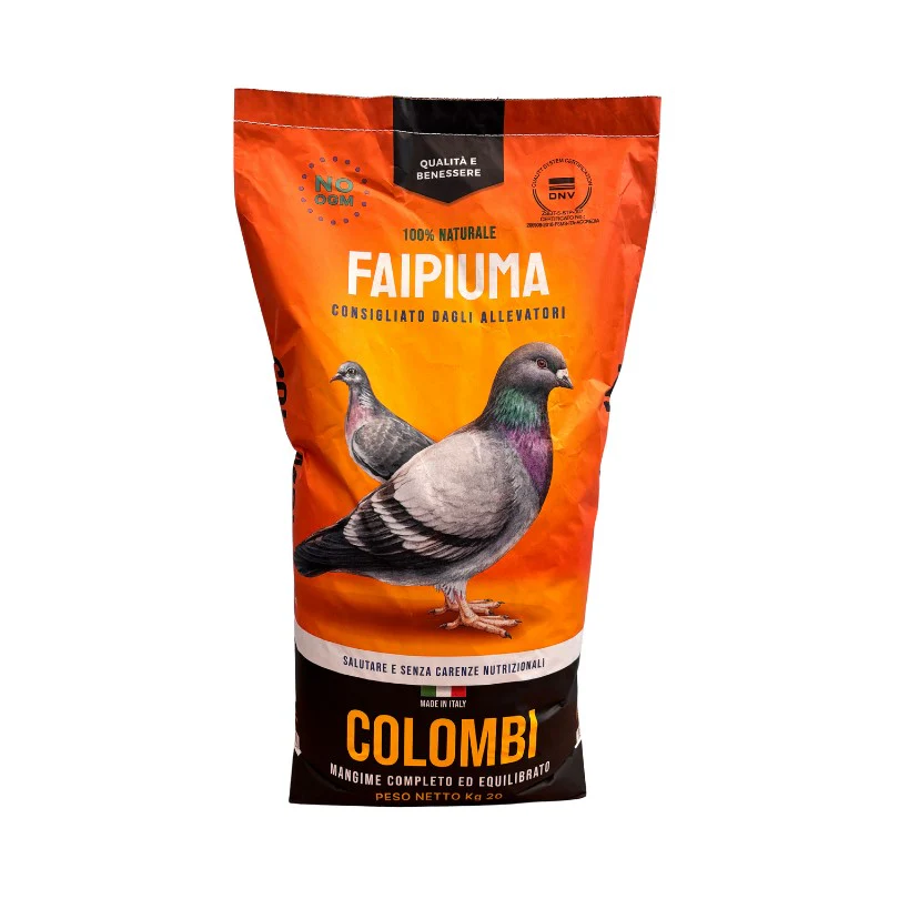 Mangime Misto Piccioni NO OGM Faipiuma Classico Colombi - immagine 2