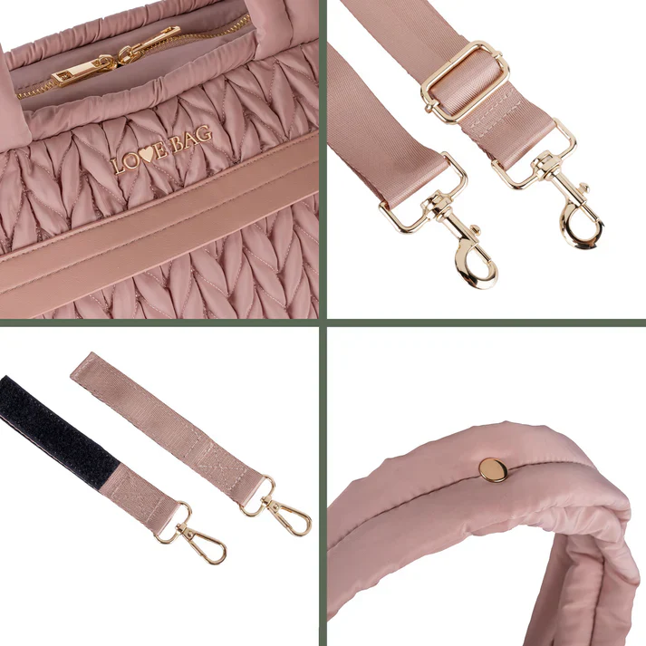Borsa Ovale Rosa - Love Bag - immagine 6